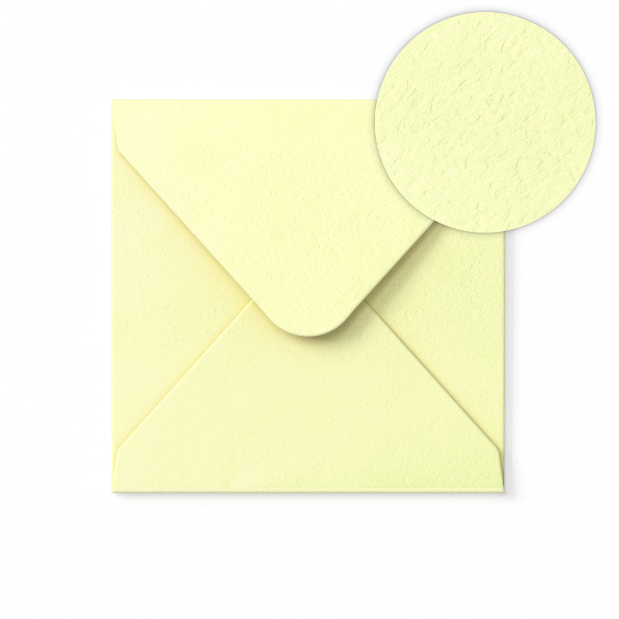 Slonovinová Obálka s Kladívkovým Vzorem 155x155 mm