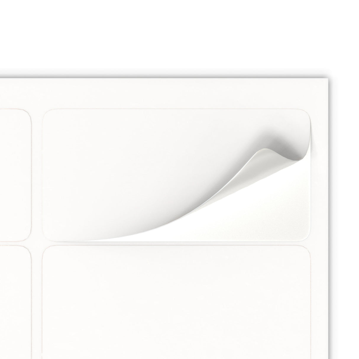 Obdélníkové samolepicí etikety