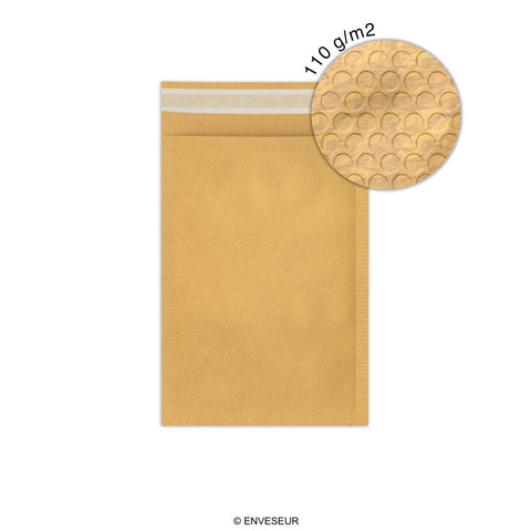 Economy Padded Bag Mailers Manila 165 x 100 mm 110 Gsm