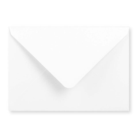 White Gummed Business Envelope (111 x 157mm)