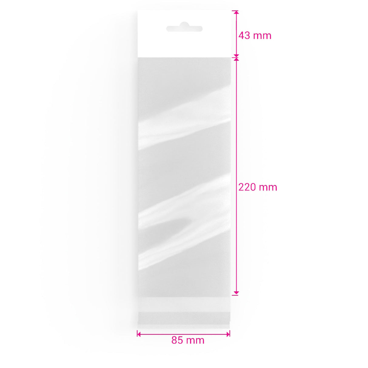 Celofánové sáčky (s držákem) (OPP)