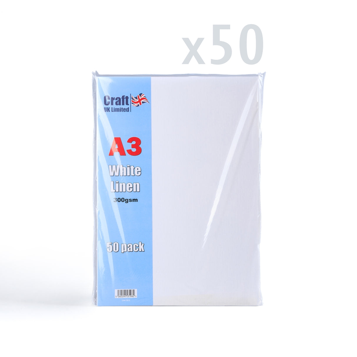 Lněná Kartička 300 g/m² balení