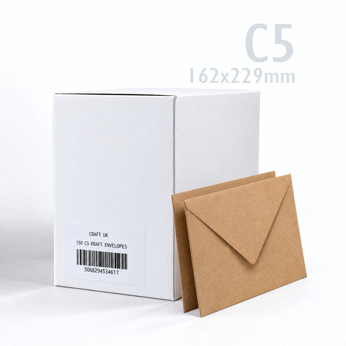 Kraft Obálky 110 g/m² balení 150 ks