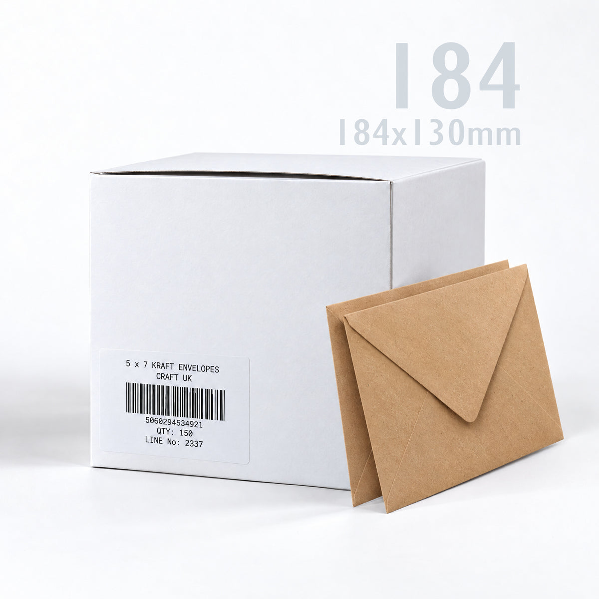 Kraft Obálky 110 g/m² balení 150 ks