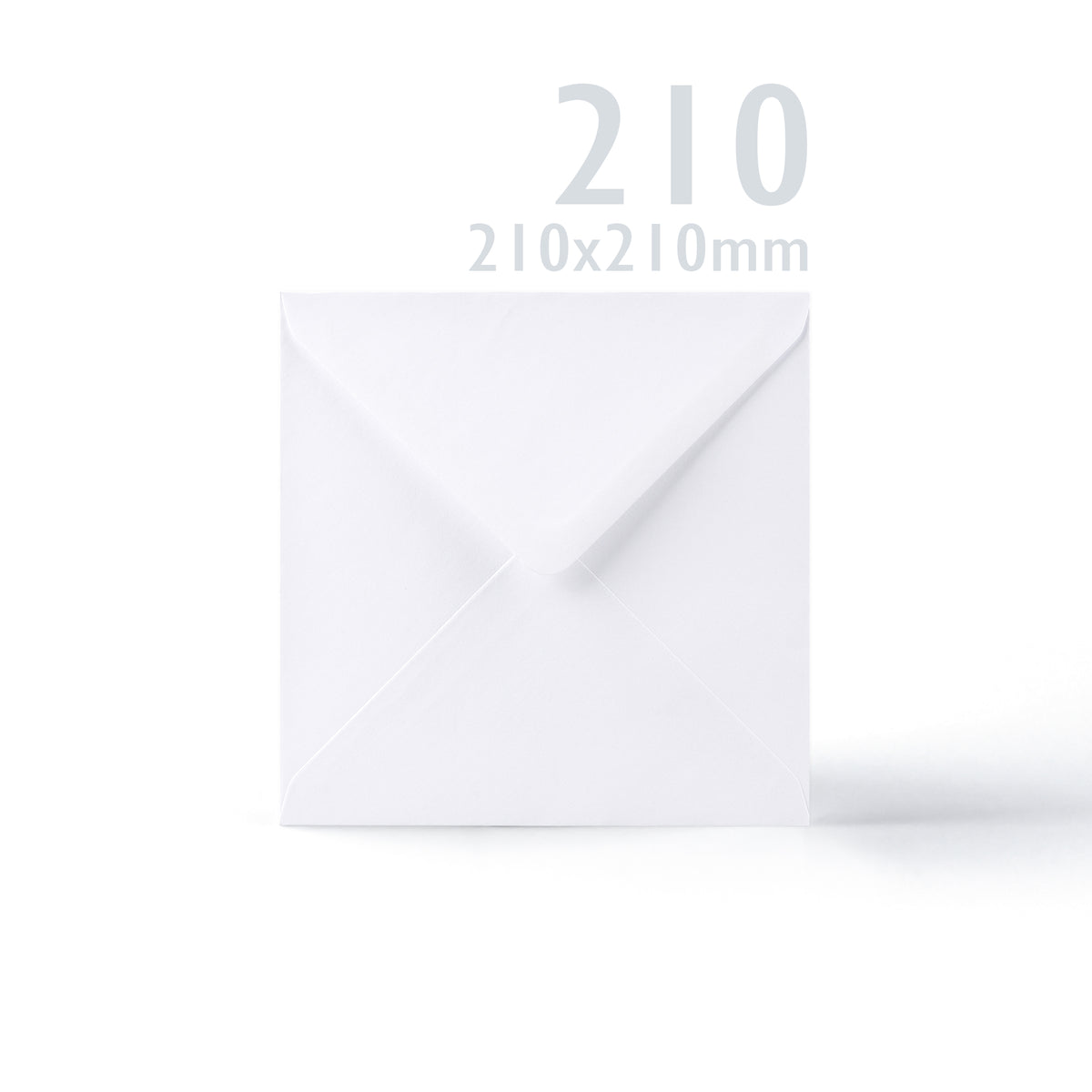 Karty 300 g/m² a obálky 100g/m² z bílého hladkého papíru – balení