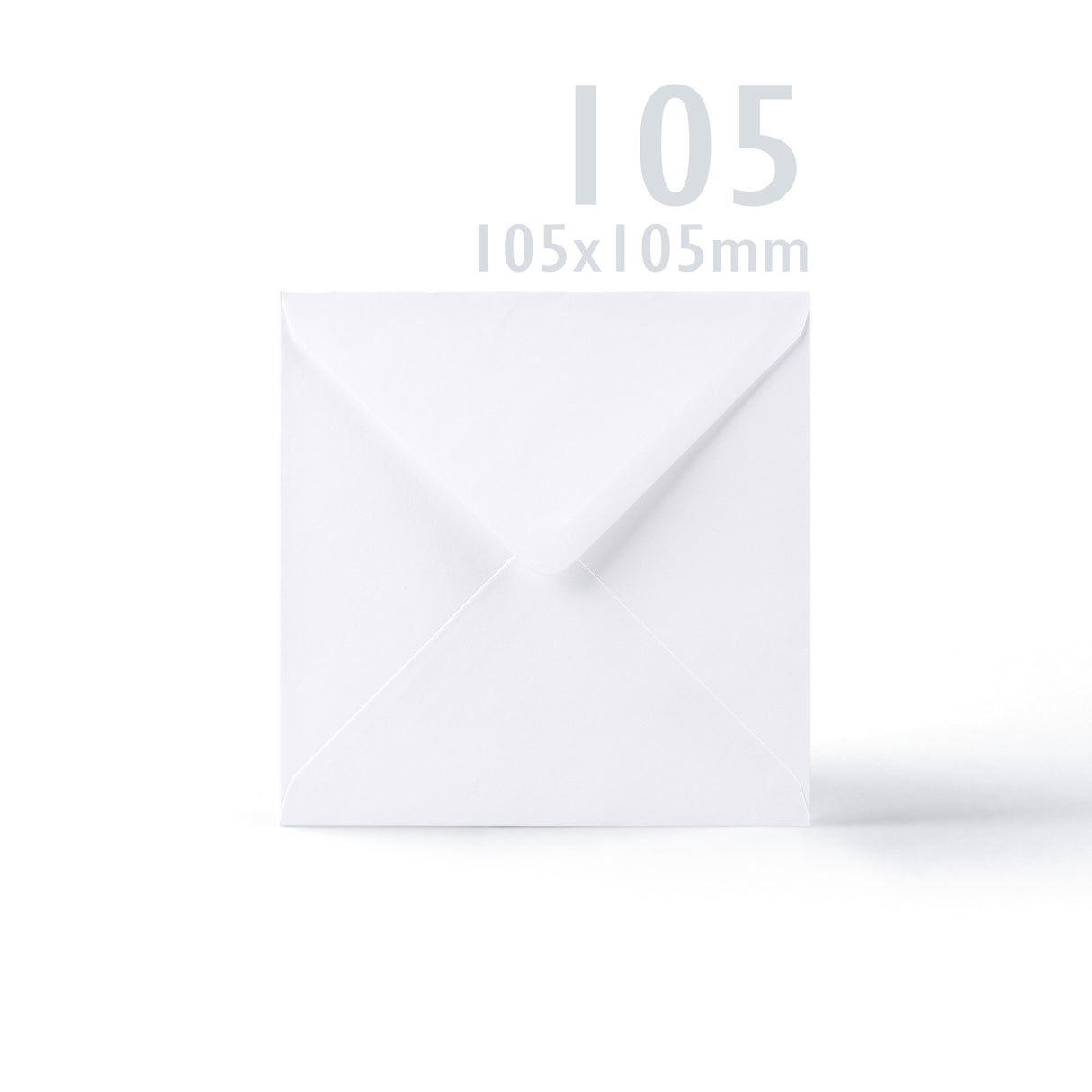 Hladké bílé kartičky 250 g/m² a obálky 100 g/m² – balení