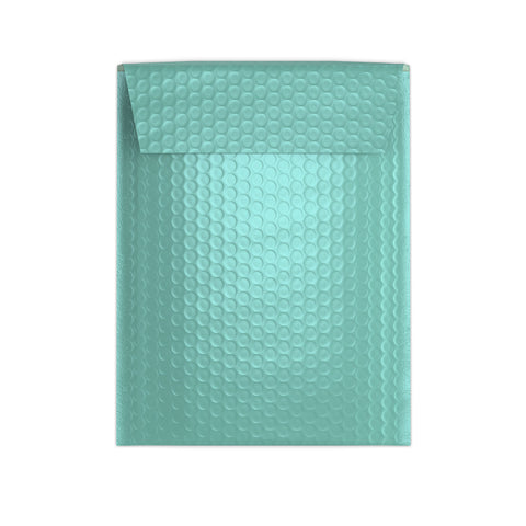 Metallic Finish Bubble Bag Mailers Ice Blue 235 x 170 mm