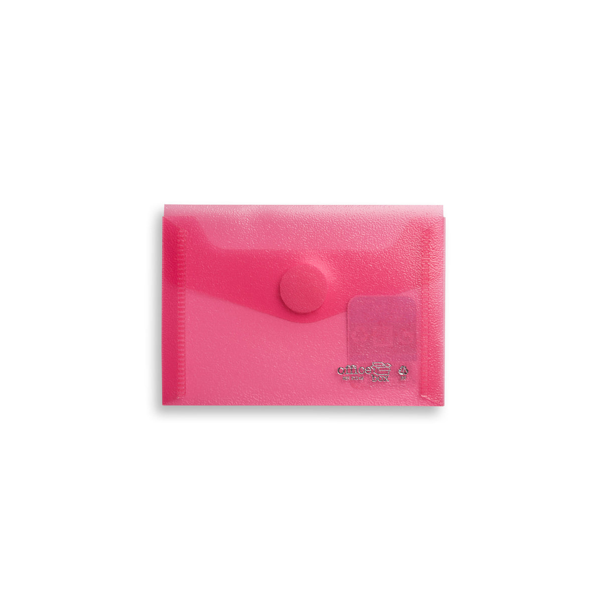 Průhledný polypropylenové obálky s patentním uzavíráním na knoflík V-LOCK