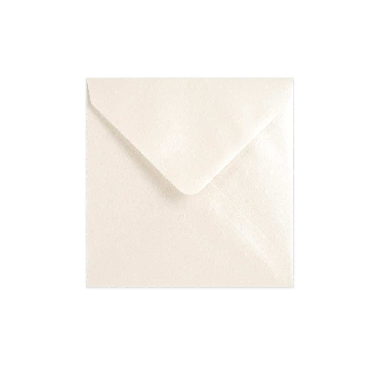 Obálka v barvě ústřice - Diamantová klopa 140x140 mm