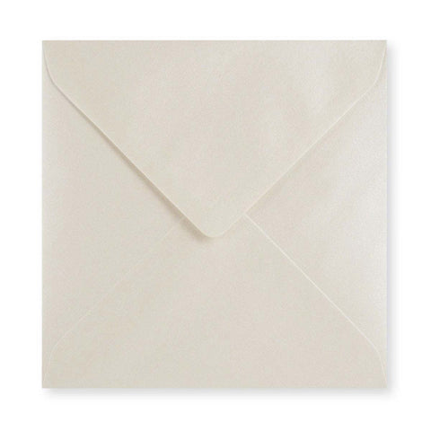 Oyster Gummed V-Flap Greeting Card Envelope (155 x 155mm)