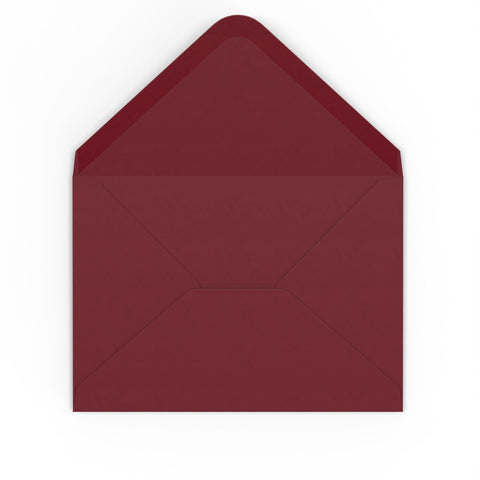 Burgundy envelopes Burgundy 162 x 229 mm (C5) Gummed