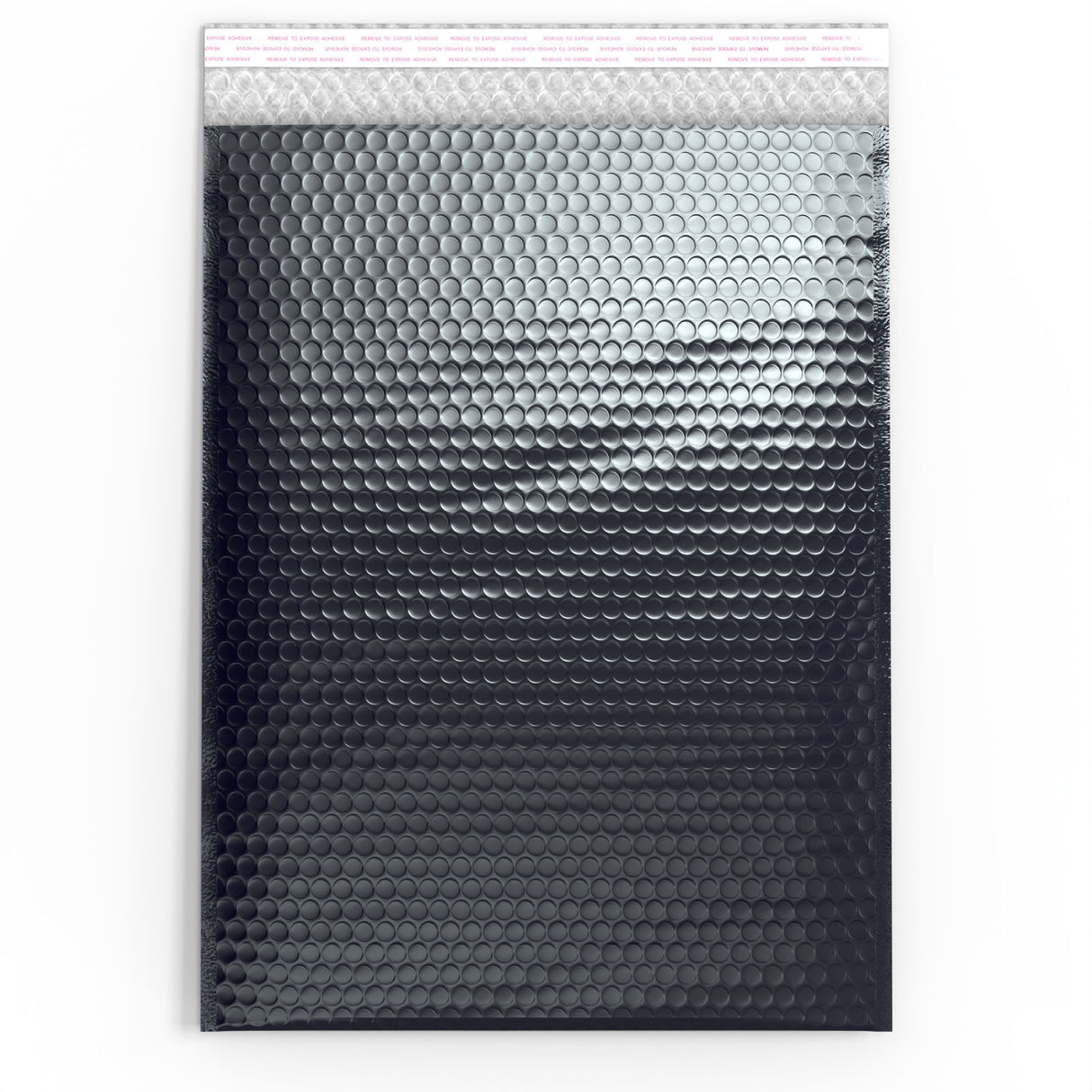 Lesklé metalické bublinkové obálky