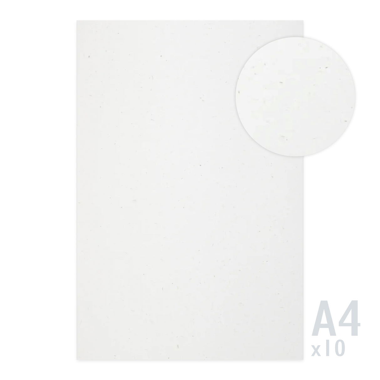 Bílý papír 130g/m² - 10 A4 listů