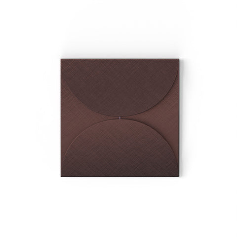 Pouchette Envelopes Dark Brown 145 x 145 mm