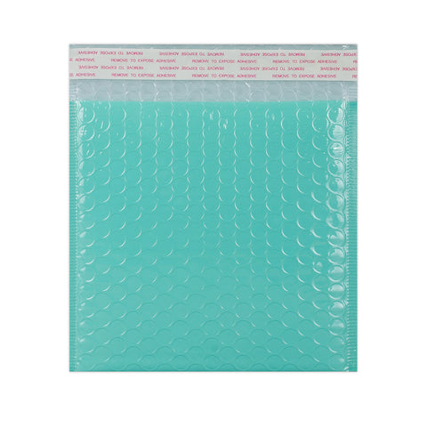 Gloss Finish Bubble Bag Mailers Robin Egg Blue 165 x 165 mm