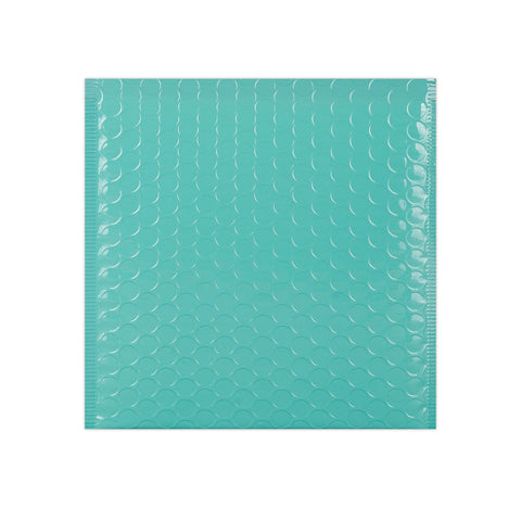 Gloss Finish Bubble Bag Mailers Robin Egg Blue 165 x 165 mm