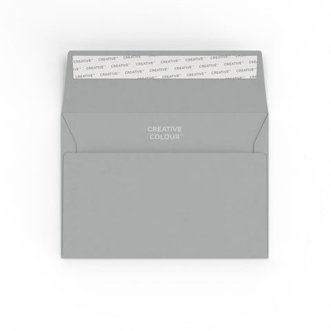 Creative Colour Peel & Seal Envelopes Grey 114 x 162 mm (C6)