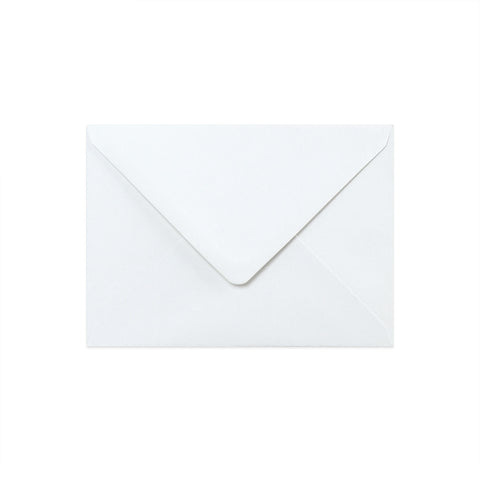 V-Flap Recycled Envelopes White 62 x 94 mm