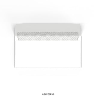 Bílá obálka 110x220 mm (DL)