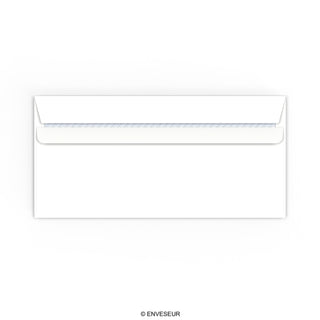 Bílá obálka 110x220 mm (DL)