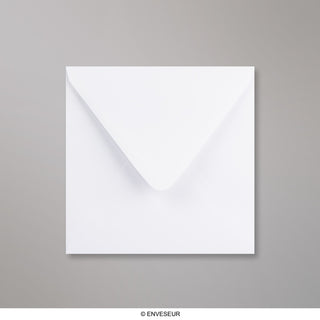 Klasická bílá obálka 170x170 mm