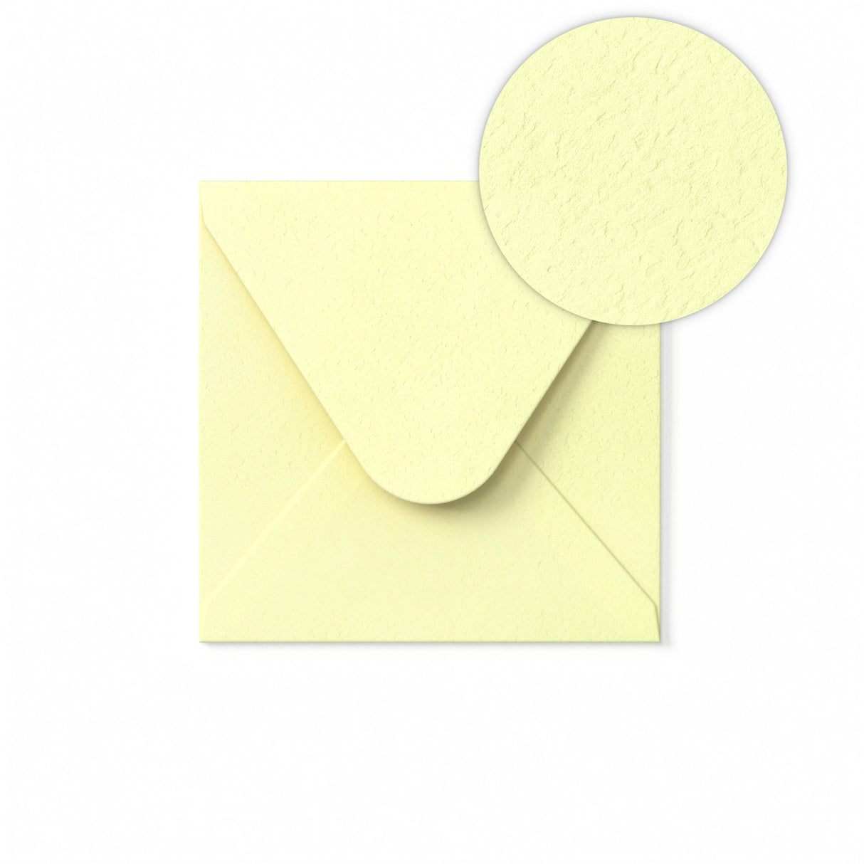 Slonovinová Obálka s Kladívkovým Vzorem 110 x 110 mm