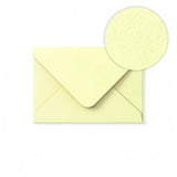 Slonovinová Obálka s Kladívkovým Vzorem 65x94 mm