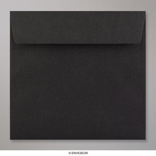 Černá obálka 155x155 mm