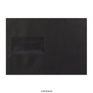Černá obálka 162x229 mm