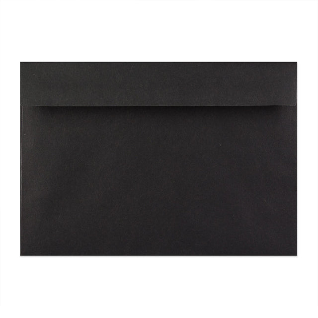 C5 Black Peel & Seal Coloured Envelope (162 x 229mm)
