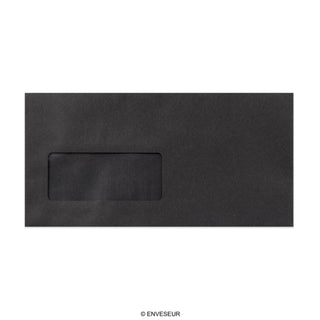 Černá obálka 110x220 mm (DL)