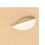 Oválné samolepicí etikety