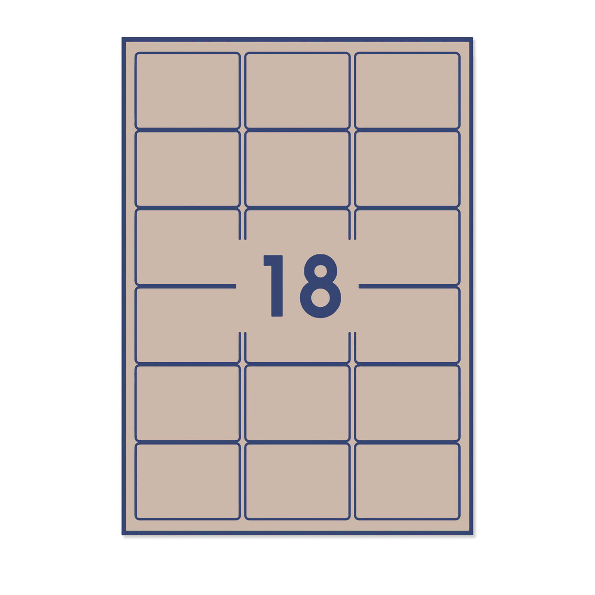 Obdélníkové samolepicí etikety