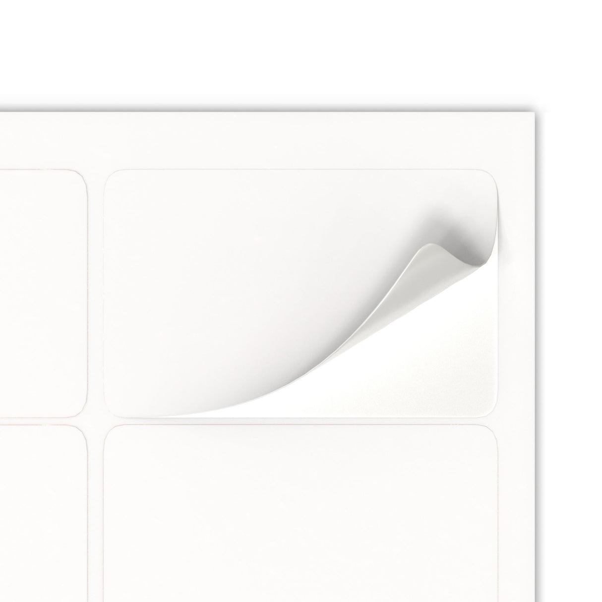 Obdélníkové samolepicí etikety