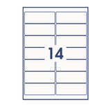 Obdélníkové samolepicí etikety
