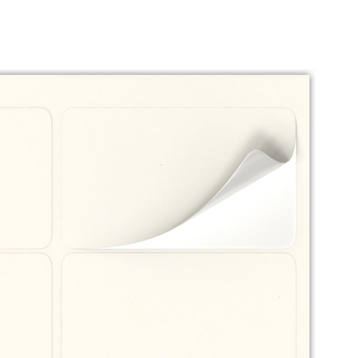 Obdélníkové samolepicí etikety