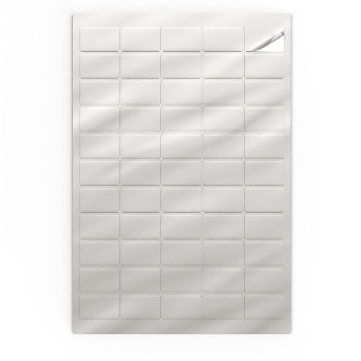 Obdélníkové samolepicí etikety