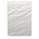 Obdélníkové samolepicí etikety