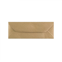 Kraft V-Flap Gummed Envelopes 110 Gsm Fleck 80 x 215 mm
