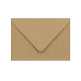 Recyklovaná hnědá kraftová obálka 114x162 mm (C6)