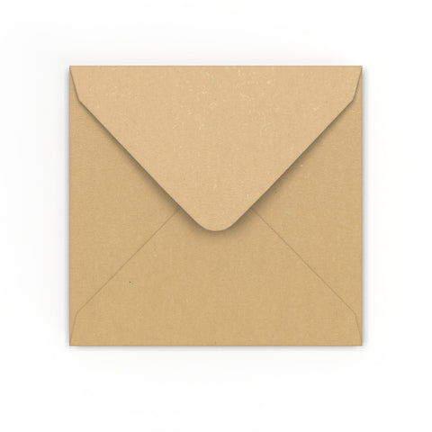 Fleck Recycled Gummed V-Flap Envelope (130 x 130mm)