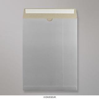 Stříbrná celokartonová obálka 324x229 mm (C4)