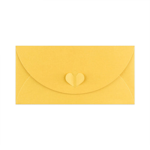 Butterfly Envelopes Yellow 110 x 220 mm (DL)