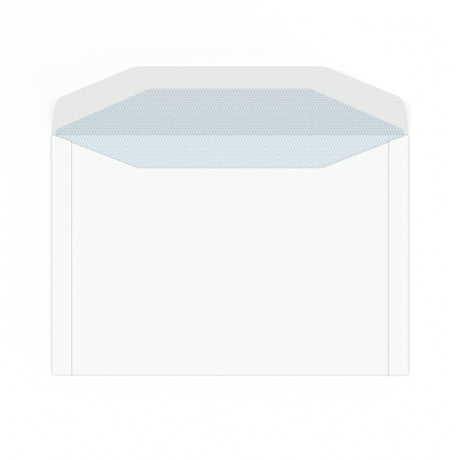 Bílá obálka C5+ s vlhčeným lepidlem 162 x 235mm 90g/m²