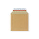 Manila Brown Peel & Seal Rigid Board Mailers Envelope (150 x 150mm)