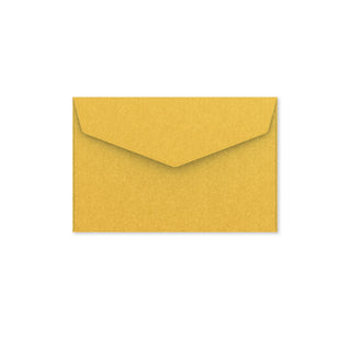V-Flap Peel and Seal Envelopes Gold 62 x 94 mm