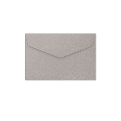 V-Flap Peel and Seal Envelopes Silver 62 x 94 mm