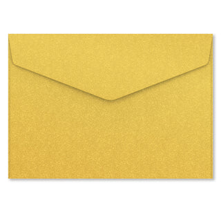 V-Flap Peel and Seal Envelopes Gold 162 x 229 mm (C5)