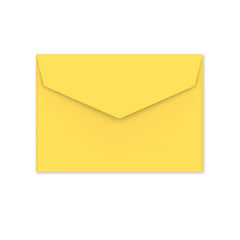 V-Flap Peel and Seal Envelopes Dark Yellow 114 x 162 mm (C6)