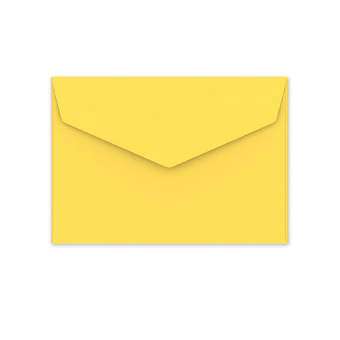 V-Flap Peel and Seal Envelopes Dark Yellow 114 x 162 mm (C6)